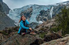 Senderismo por el glaciar Buarbreen y el lago Bondhusvatnet
