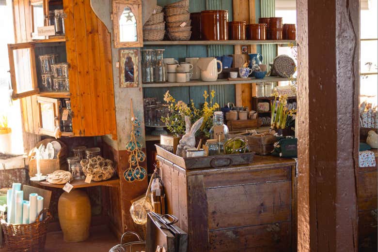 Uma casinha tradicional de Kjerringøy Handelsted