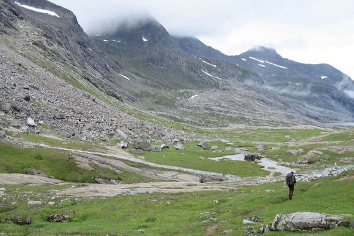 Passeando pelo vale de Åselidalen