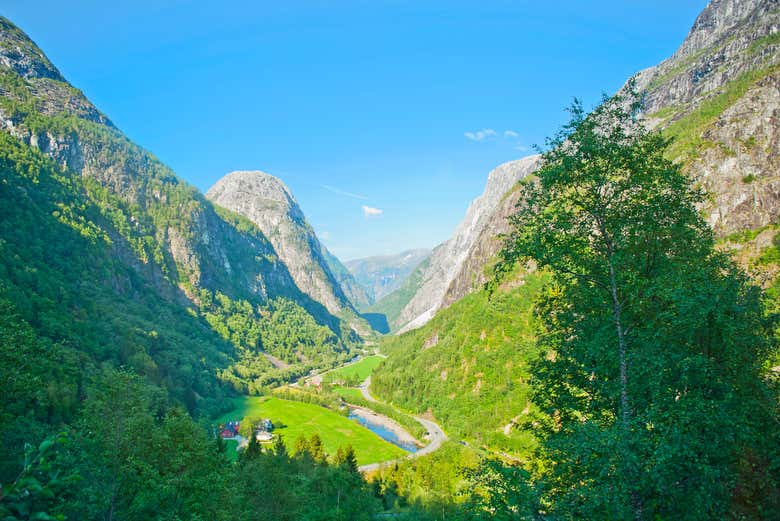 Paisajes de Gudvangen