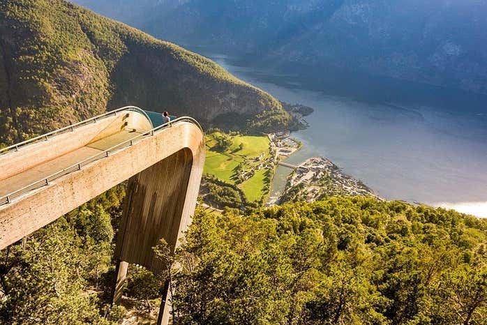 La piattaforma d'osservazione