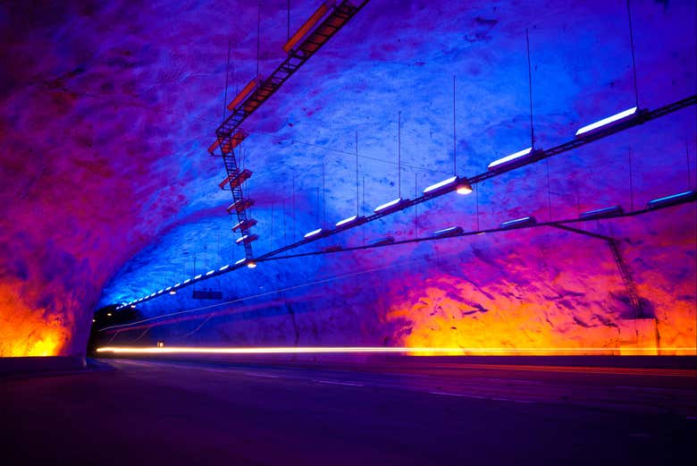 Le tunnel de Lærdal