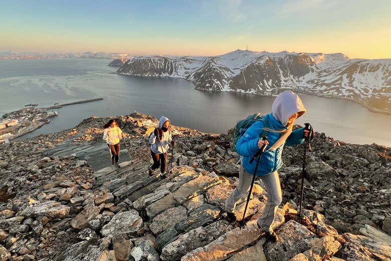 Vistas inmejorables de Honningsvåg