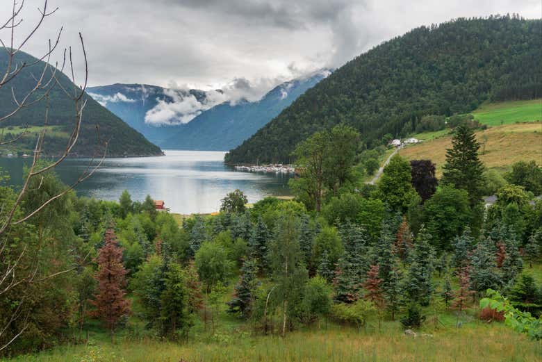 Paisaje de Kaupanger 