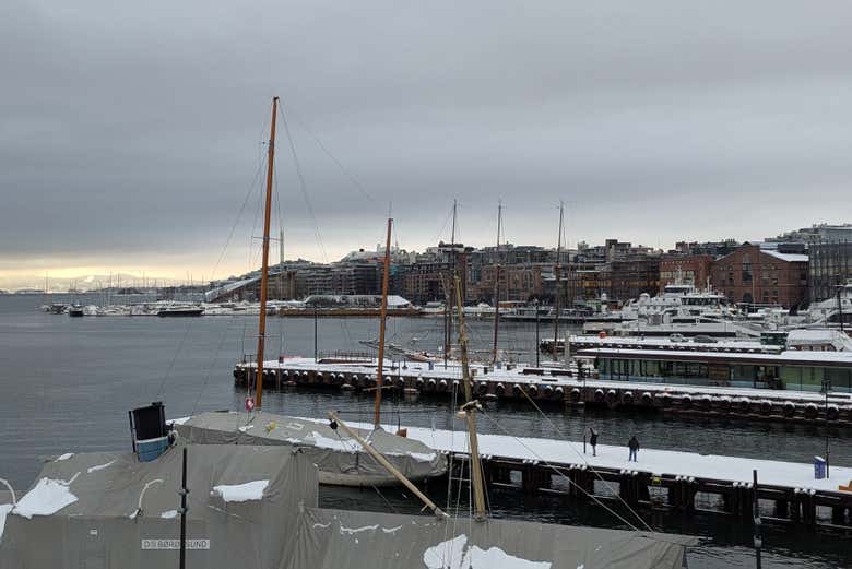 Muelle de Aker Brygge en Oslo