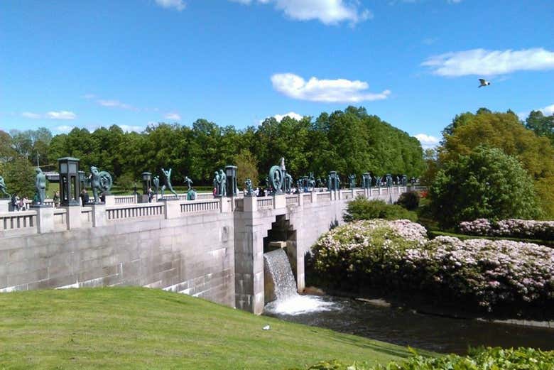 Beautiful green spaces in Oslo