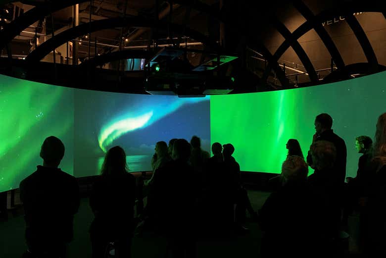 Feel like you're walking through the Northern Lights