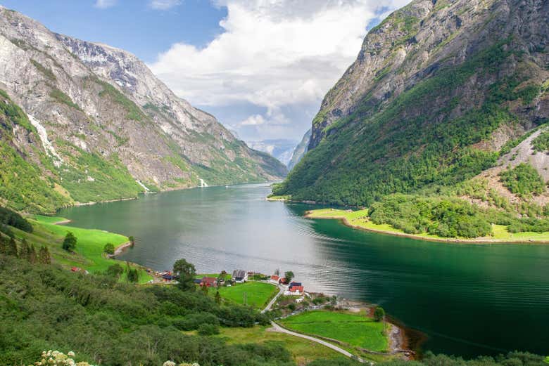 Il fiordo di Nryfjorden