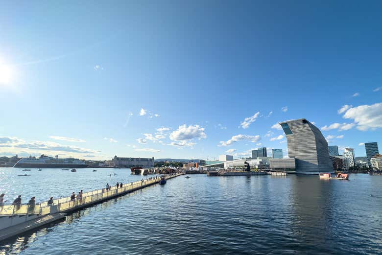 Museo Munch visto da Sorenga