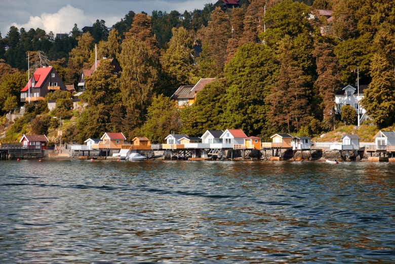 Paisajes del fiordo de Oslo