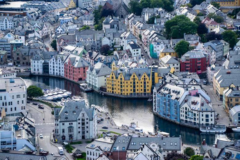 Panoramica di Ålesund