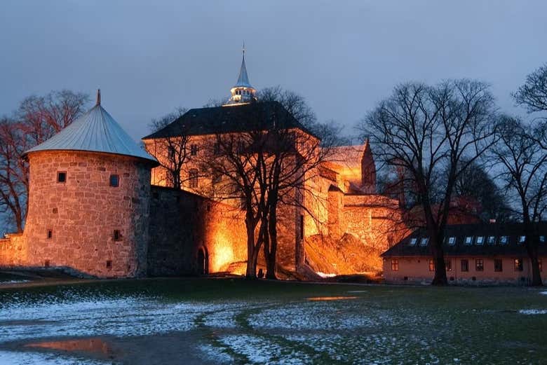 Oslo al caer la noche