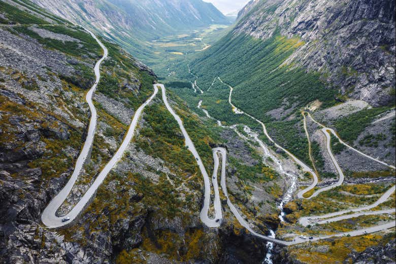 Il Cammino dei Troll visto dall'alto