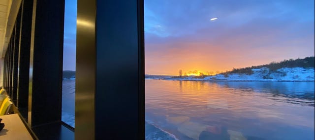 Paseo en barco eléctrico por el fiordo de Oslo