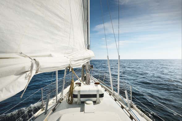 Balade en bateau à travers le fjord d'Oslo