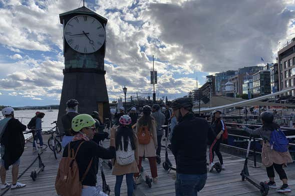Balade en trottinette électrique à Oslo