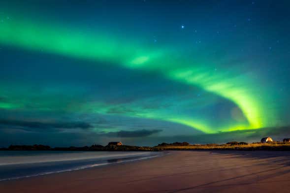 Tour fotografico dell'aurora boreale a Gimsøya