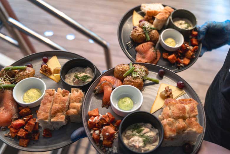 Probaréis una de una deliciosa cena