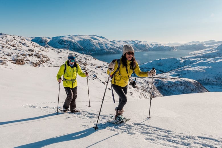 Descubriendo los paisajes helados de Kvaløya