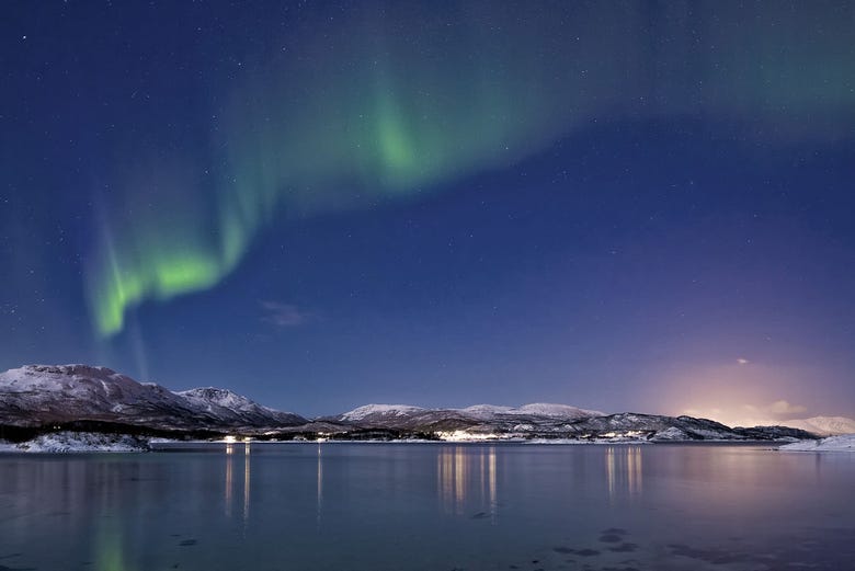 Cruzeiro da aurora boreal com jantar em Tromsø -  Brasil