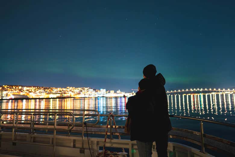 Disfrutando de la actividad en pareja