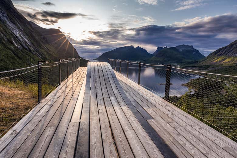 Bergsbotn, uno de los grandes atractivos de Senja