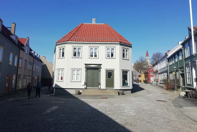 Maisons typiques de Trondheim