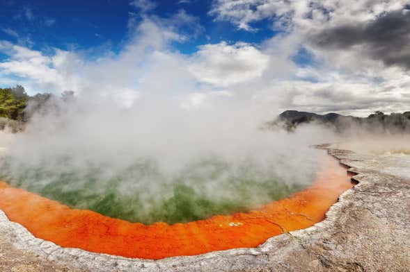 Excursión a Rotorua, Wai-O-Tapu y Te Puia