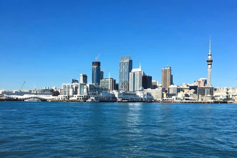 La costa de Auckland 