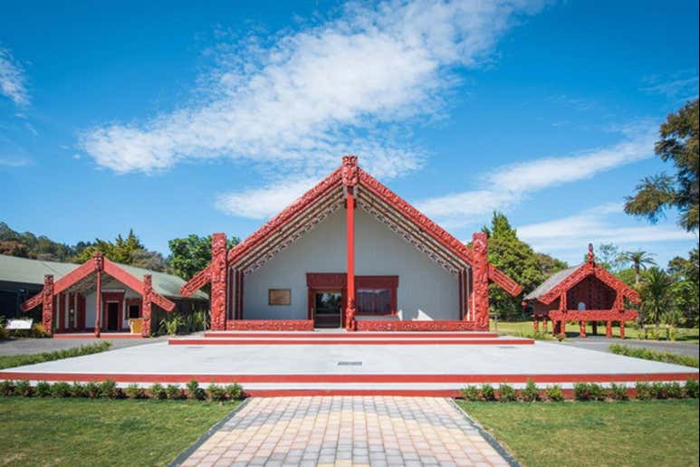 Visitaremos o parque Te Puia