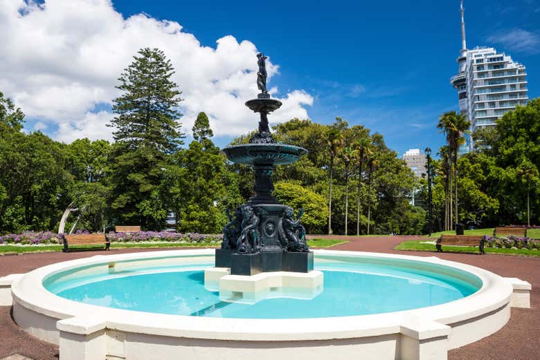 Albert Park, un tranquilo espacio verde