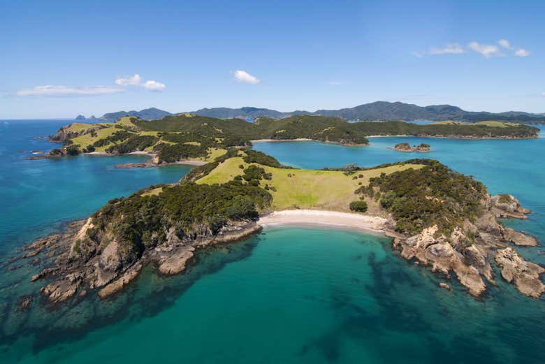View of the Bay of Islands