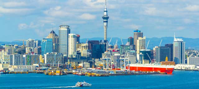 Paseo en barco por Auckland