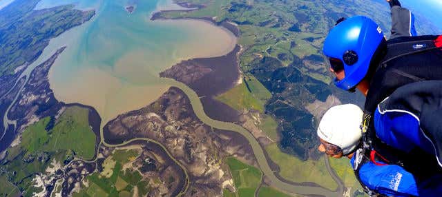Saut en parachute à Auckland
