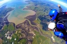 Salto en paracaídas en Auckland