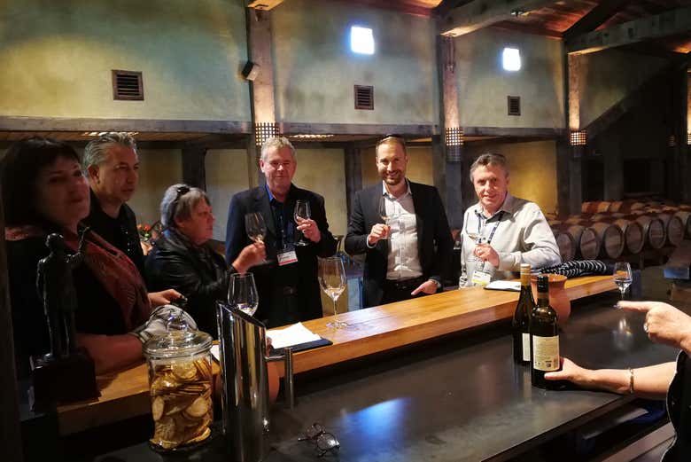 Listos para degustar exquisitos vinos