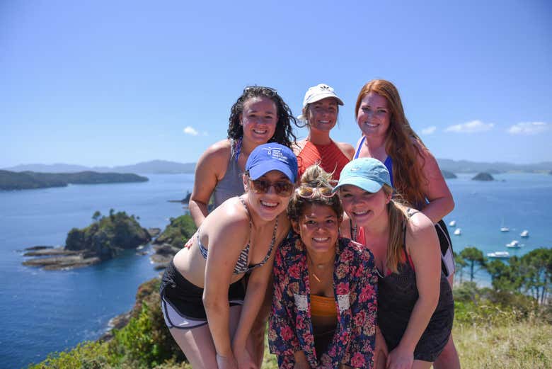 Visiting one of the islands