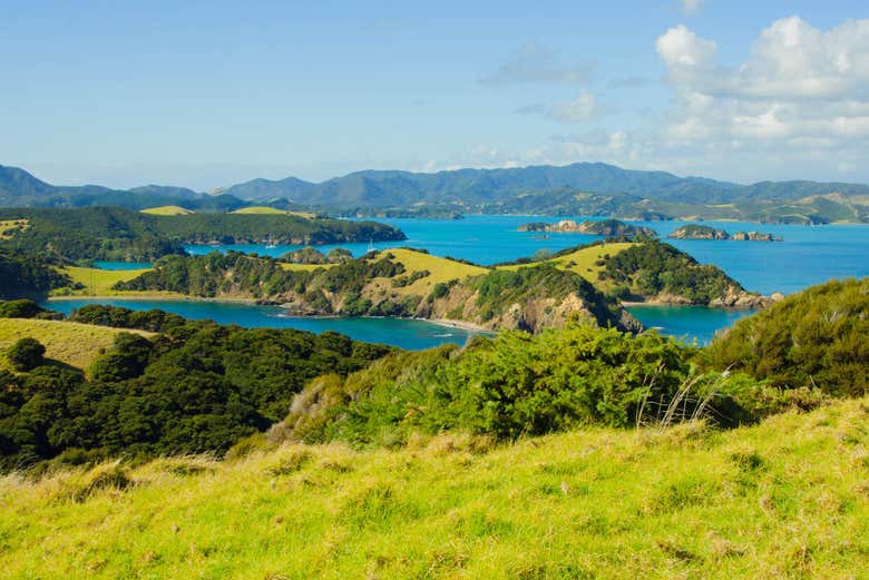 Paisaje de Bahía de las Islas