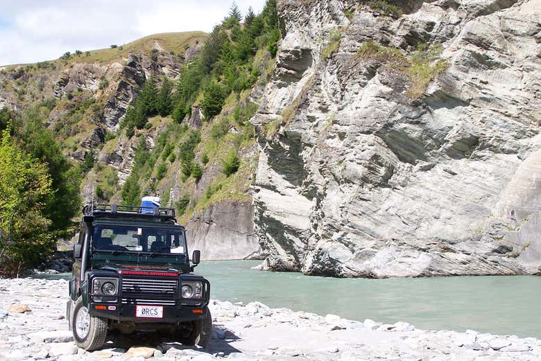 O 4x4 em que faremos o passeio