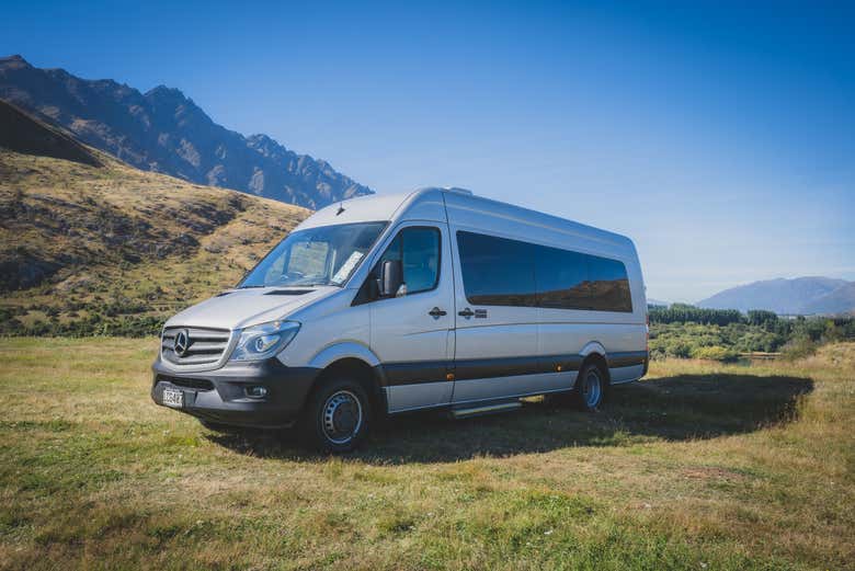 Le minibus dans lequel vous voyagerez 