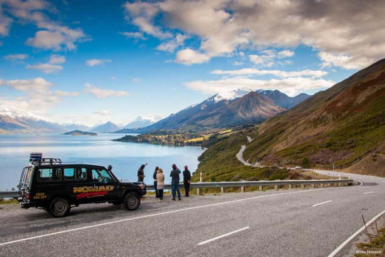 Vistas do lago Wanaka
