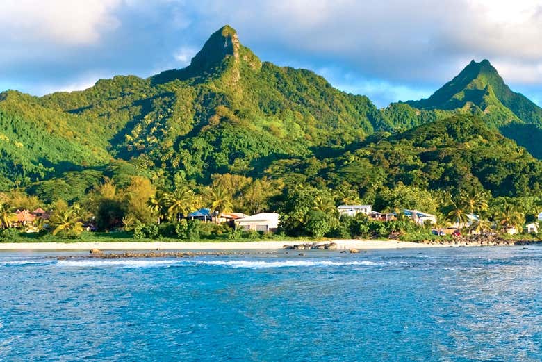 Vue panoramique sur Rarotonga