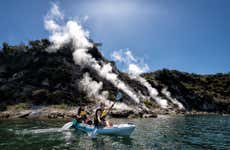 Excursión al valle volcánico de Waimangu + Tour en kayak