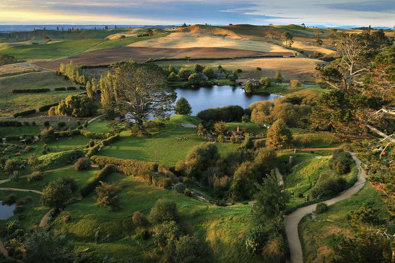 Discover Hobbiton's stunning landscape