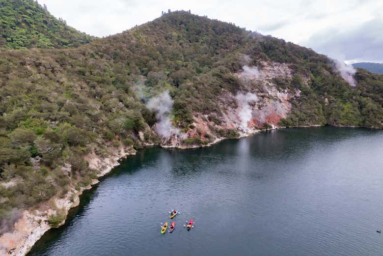 Você entrará em contato com a natureza