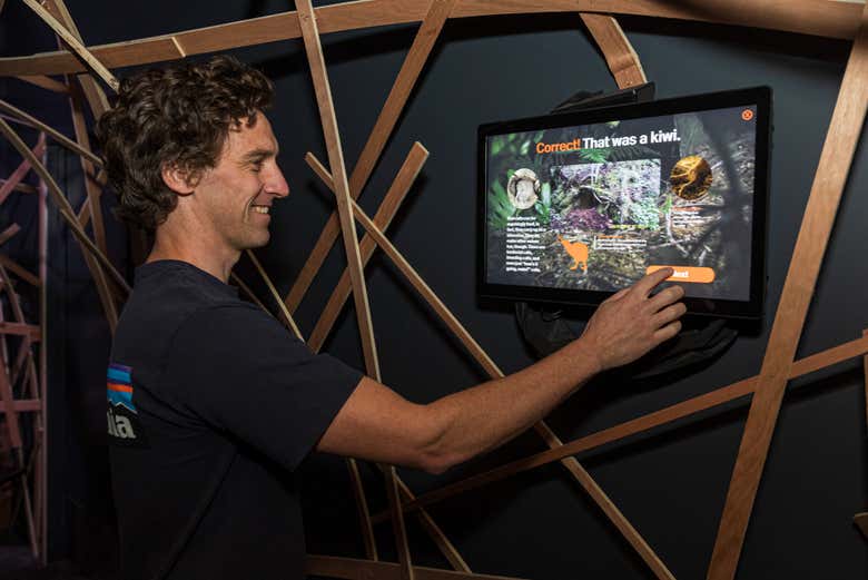 Será un recorrido interactivo