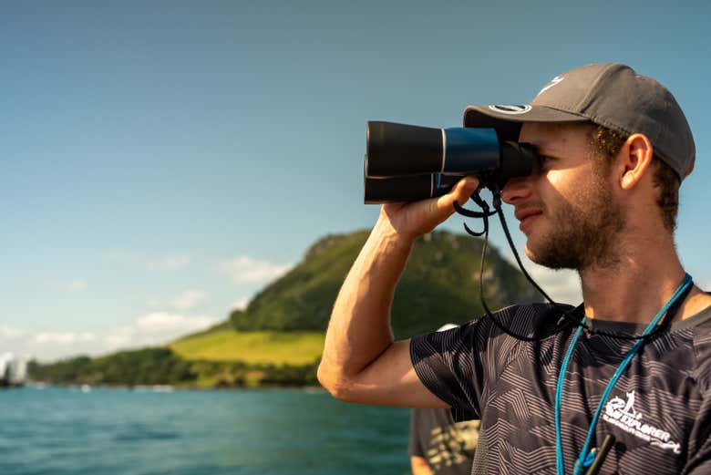 En busca de la biodiversidad de la zona 
