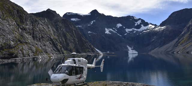 Paseo en helicóptero por el Parque Nacional de Fiordland