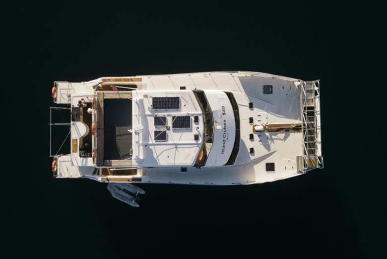 Catamarán para el paseo