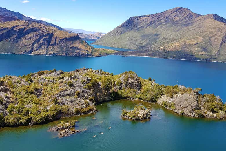 Desfrutando das vistas